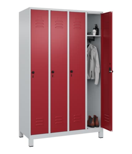 C+P locker Classic Plus met 4 vakken, vakbreedte 300 mm