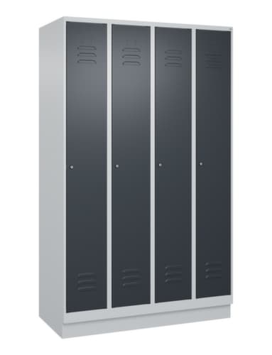 C+P locker Classic Plus met 4 vakken, vakbreedte 300 mm