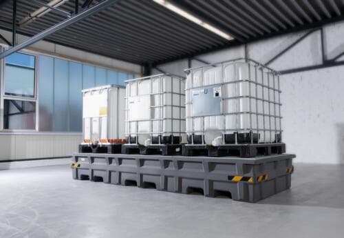 Opvangbak pro-line voor IBC