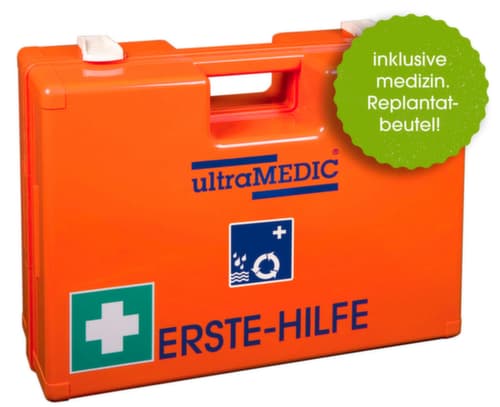 ultraMEDIC EHBO-koffer met branchespecifieke vulling, vulling conform DIN 13157