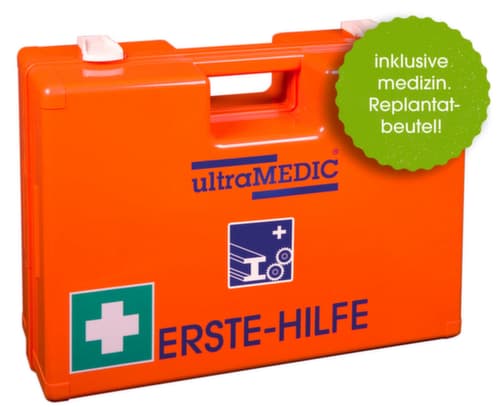 ultraMEDIC EHBO-koffer met branchespecifieke vulling, vulling conform DIN 13157