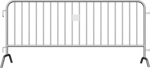 Schake Dranghek Typ D, hoogte x lengte 1100 x 2500 mm