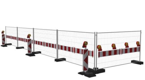 Schake LED-bakenlamp PowerNox, met schemerautomaat, rood