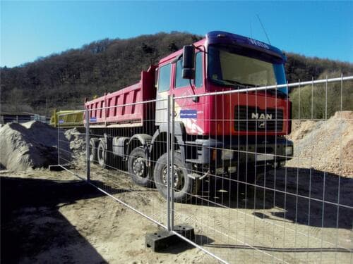 Schake Deur voor mobiele omheining, hoogte x breedte 2000 x 1200 mm