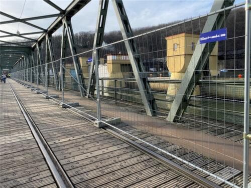 Schake Mobiel hek, hoogte x breedte 2000 x 3500 mm