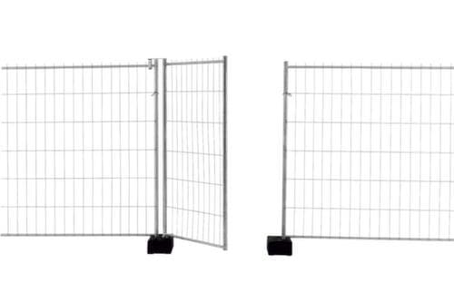 Schake Deur voor mobiele omheining, hoogte x breedte 1200 x 1200 mm