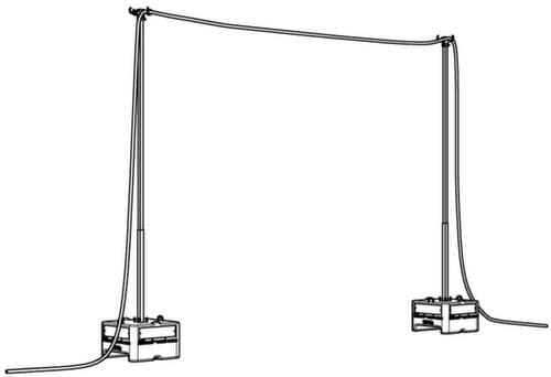 Schake Stellage voor waarschuwingsbord