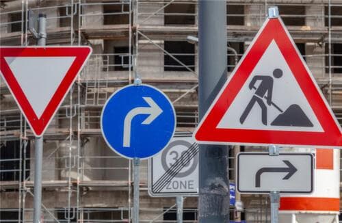 Schake Schachtbuis voor waarschuwingsbord