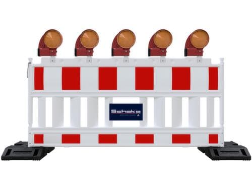 Schake LED-bakenlamp PowerNox, met schemerautomaat, geel