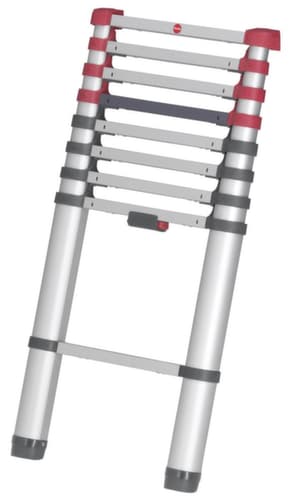 Hailo Telescoop-aanlegladder FlexLine T80 met sporten