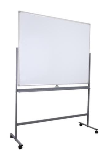 UDOBÄR Mobiel whiteboard aan weerszijden te gebruiken met draaibaar schrijfoppervlak, hoogte x breedte 2145 x 1580 mm