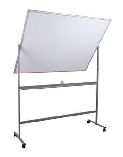 UDOBÄR Mobiel whiteboard aan weerszijden te gebruiken met draaibaar schrijfoppervlak, hoogte x breedte 2145 x 1580 mm