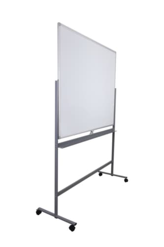 UDOBÄR Mobiel whiteboard aan weerszijden te gebruiken met draaibaar schrijfoppervlak, hoogte x breedte 2145 x 1580 mm