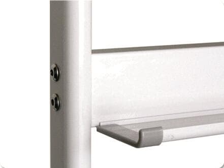UDOBÄR Mobiel whiteboard aan weerszijden te gebruiken met draaibaar schrijfoppervlak, hoogte x breedte 2145 x 1580 mm