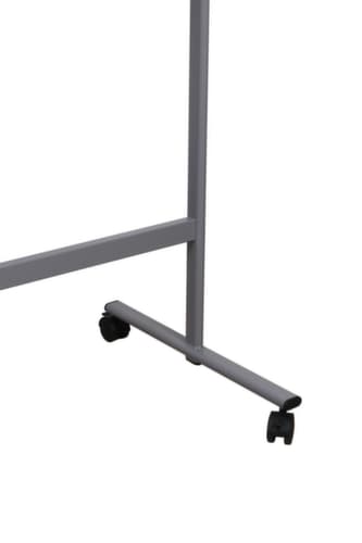 UDOBÄR Mobiel whiteboard aan weerszijden te gebruiken met draaibaar schrijfoppervlak, hoogte x breedte 2145 x 1580 mm