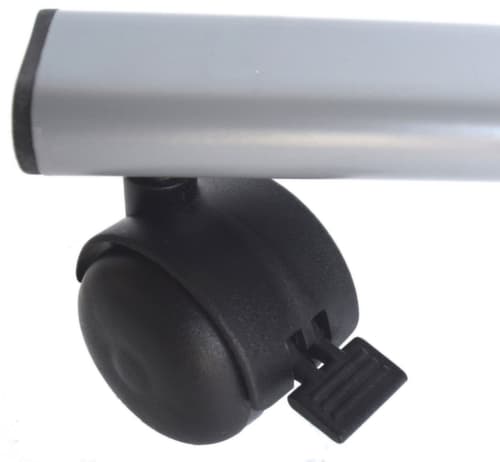 UDOBÄR Mobiel whiteboard aan weerszijden te gebruiken met draaibaar schrijfoppervlak, hoogte x breedte 2145 x 1580 mm