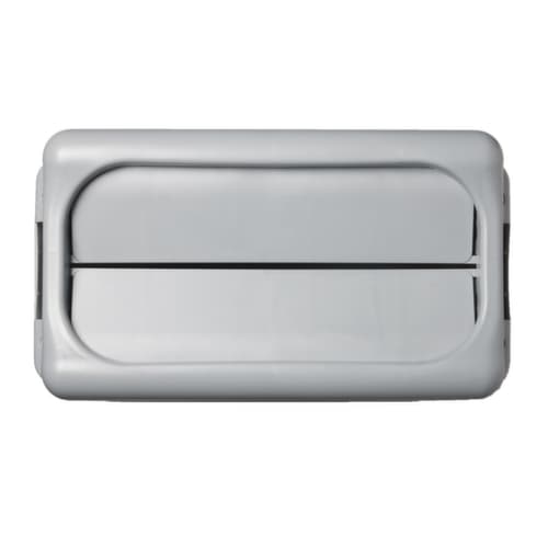 Rubbermaid Tuimeldeksel Slim Jim® voor afvalverzamelaar, grijs