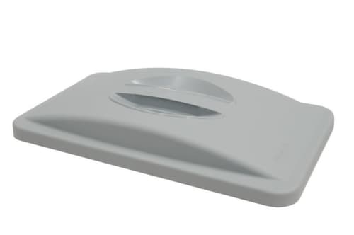 Rubbermaid Deksel Slim Jim® met greep voor afvalverzamelaar, grijs