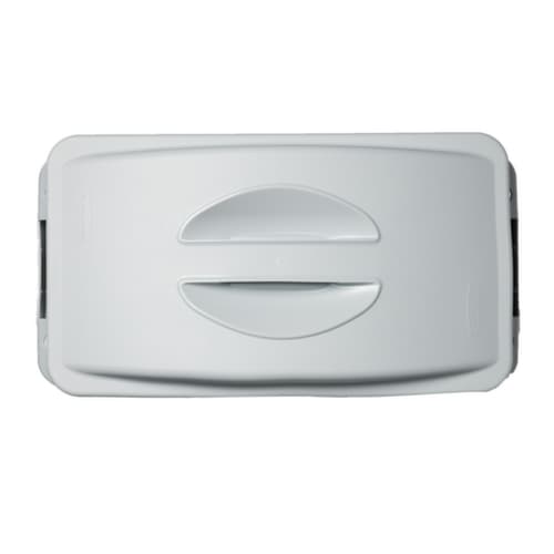 Rubbermaid Deksel Slim Jim® met greep voor afvalverzamelaar, grijs