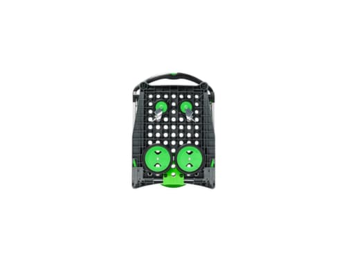 Vouwkrattrolley CLAX met vouwkrat, draagvermogen 60 kg, 2 etages