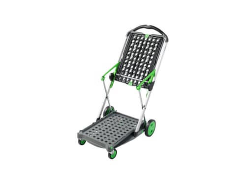 Vouwkrattrolley CLAX met vouwkrat, draagvermogen 60 kg, 2 etages
