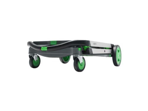 Vouwkrattrolley CLAX met vouwkrat, draagvermogen 60 kg, 2 etages