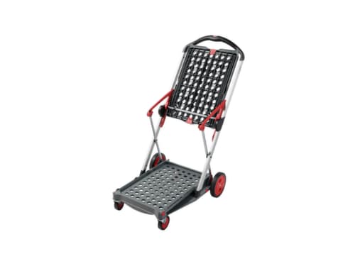 Vouwkrattrolley CLAX met vouwkrat, draagvermogen 60 kg, 2 etages