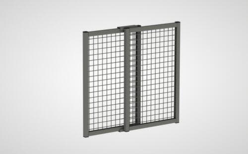 Wandaanbouwelement voor scheidingswandsysteem, breedte 530 / 930 mm