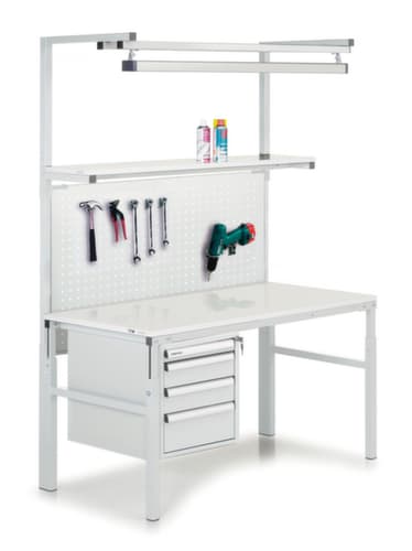 Treston Geperforeerde plaat voor montagetafel, hoogte 750 mm