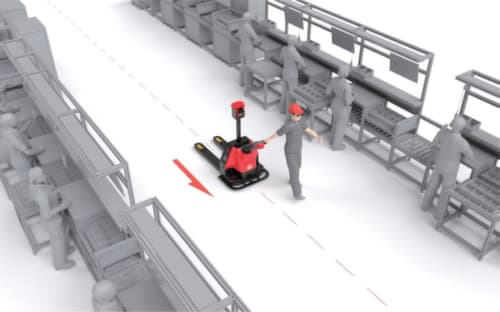 EP Autonome elektrische palletwagen