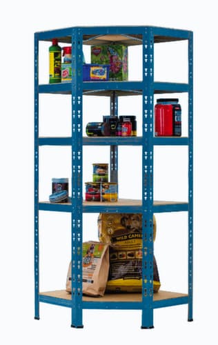 UDOBÄR Magazijnstelling, hoogte x breedte x diepte 1800 x 900 x 450 mm, 5 legborden