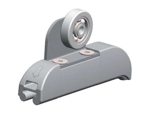 Franken glijderset PRO voor wandrailsysteem
