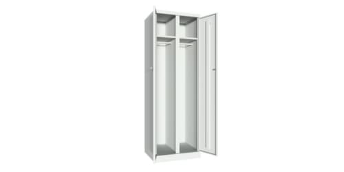 PAVOY Kleding/linnenkast Basis Plus met 2 compartimenten, vakbreedte 300 mm