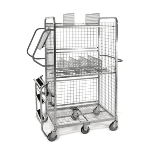 Opstapje met handgrepen 12 kg voor modulaire etagewagen