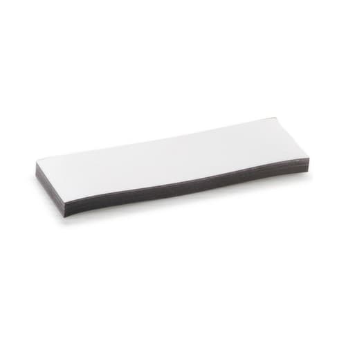 Magnetische etiketten - voorgesneden etiket 100x30 mm