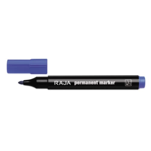 Permanente marker Raja blauw