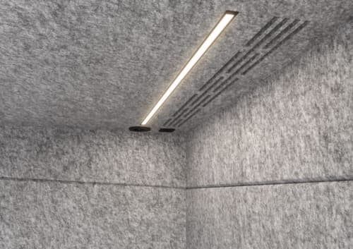 telefooncel Silent Space, hoogte x breedte 2175 x 1035 mm, wand grijs gemêleerd/wit