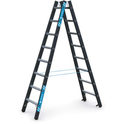 ZARGES Staande ladder met sporten Z600 belastbaar tot 250 kg