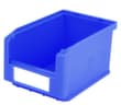 zichtbak Top hoog belastbaar, blauw, diepte 230 mm, polypropyleen