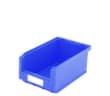 zichtbak Top hoog belastbaar, blauw, diepte 350 mm, polypropyleen