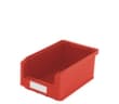 zichtbak Top hoog belastbaar, rood, diepte 350 mm, polypropyleen
