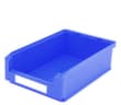 zichtbak Top hoog belastbaar, blauw, diepte 500 mm, polypropyleen