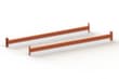 META Liggerpaar Multipal S voor breedvakstelling, breedte x diepte 2225 x 800 mm