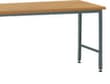 Werktafel aanbouwelement met licht frame, breedte x diepte 1500 x 750 mm, plaat beuken