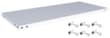 hofe Legbord voor schroefstelling, zware uitvoering, breedte x diepte 1300 x 600 mm