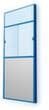 MDS Raumsysteme Schuifraamelement voor loodskantoor, breedte 1000 mm