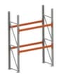 META Palletstelling MULTIPAL voor 3 pallets, 1825 mm breed, 3 opslagniveaus
