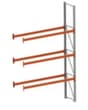 META Palletstelling MULTIPAL voor 8 pallets, 2785 mm breed, 4 opslagniveaus