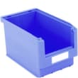 zichtbak Top hoog belastbaar, blauw, diepte 350 mm, polypropyleen