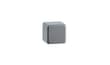 Kubusmagneet, lichtzilverkleurig, hoogte x breedte x diepte 15 x 15 x 15 mm